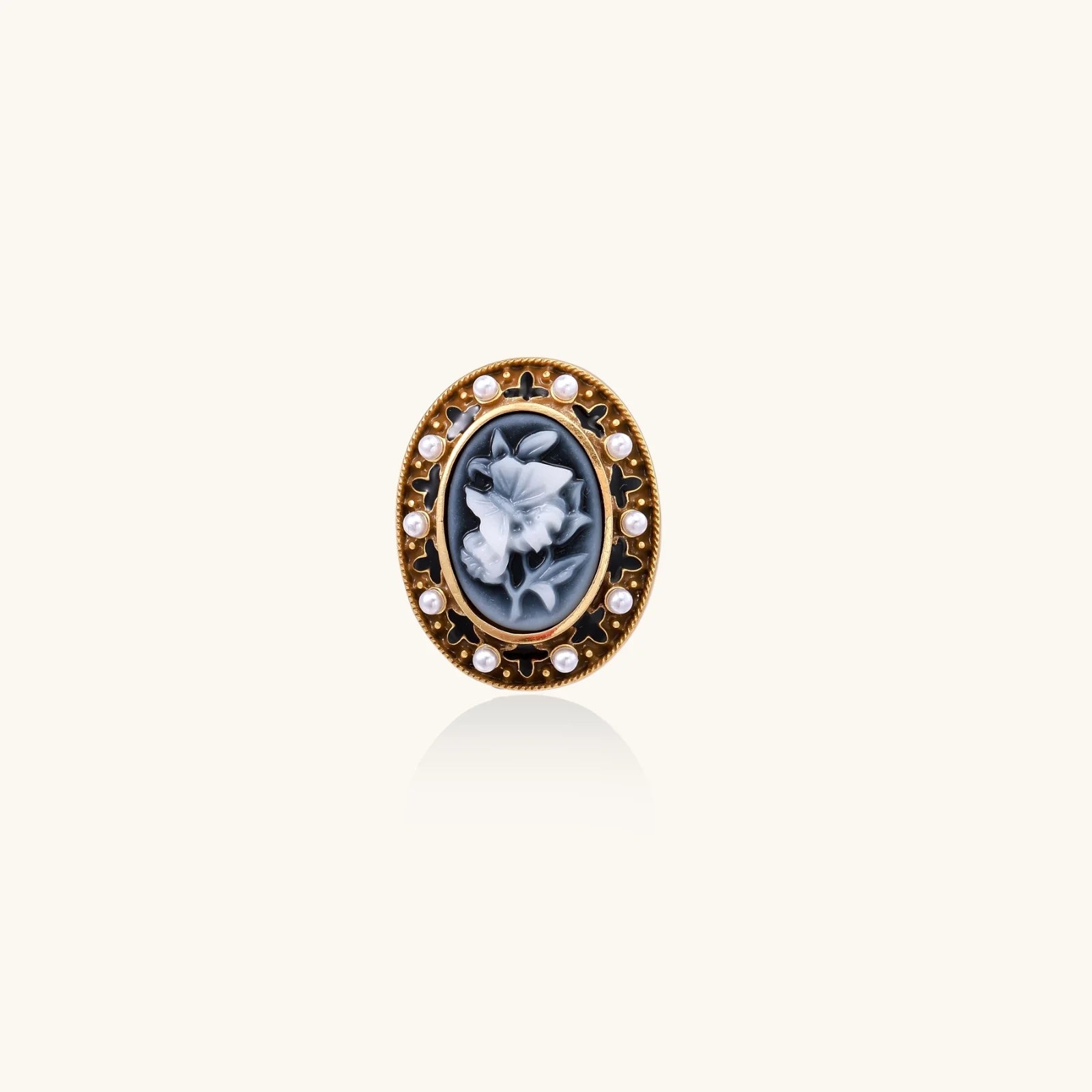 Cameo Bloom Ring