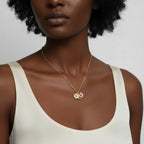 Pink Wildflower Necklace