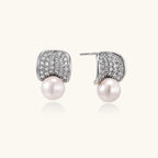 Moonshield Pearl Studs