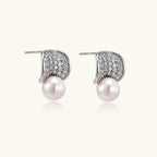 Moonshield Pearl Studs