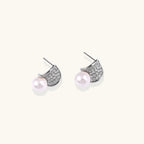 Moonshield Pearl Studs
