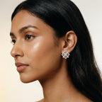 Filigree Pearl Bloom Studs