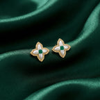 Lilac Poise Stud Earrings