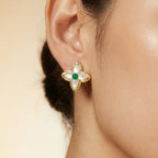 Lilac Poise Stud Earrings