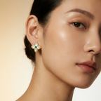 Lilac Poise Stud Earrings