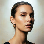 Radiant Pearl Hoop Earrings